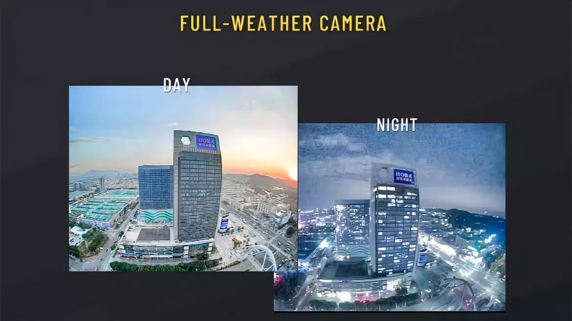 Kamera penglihatan malam Caddx 2