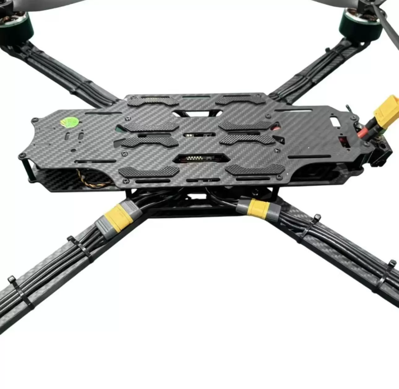 Drone FPV 15 inci dengan Panduan AI dan Transmisi Serat Optik