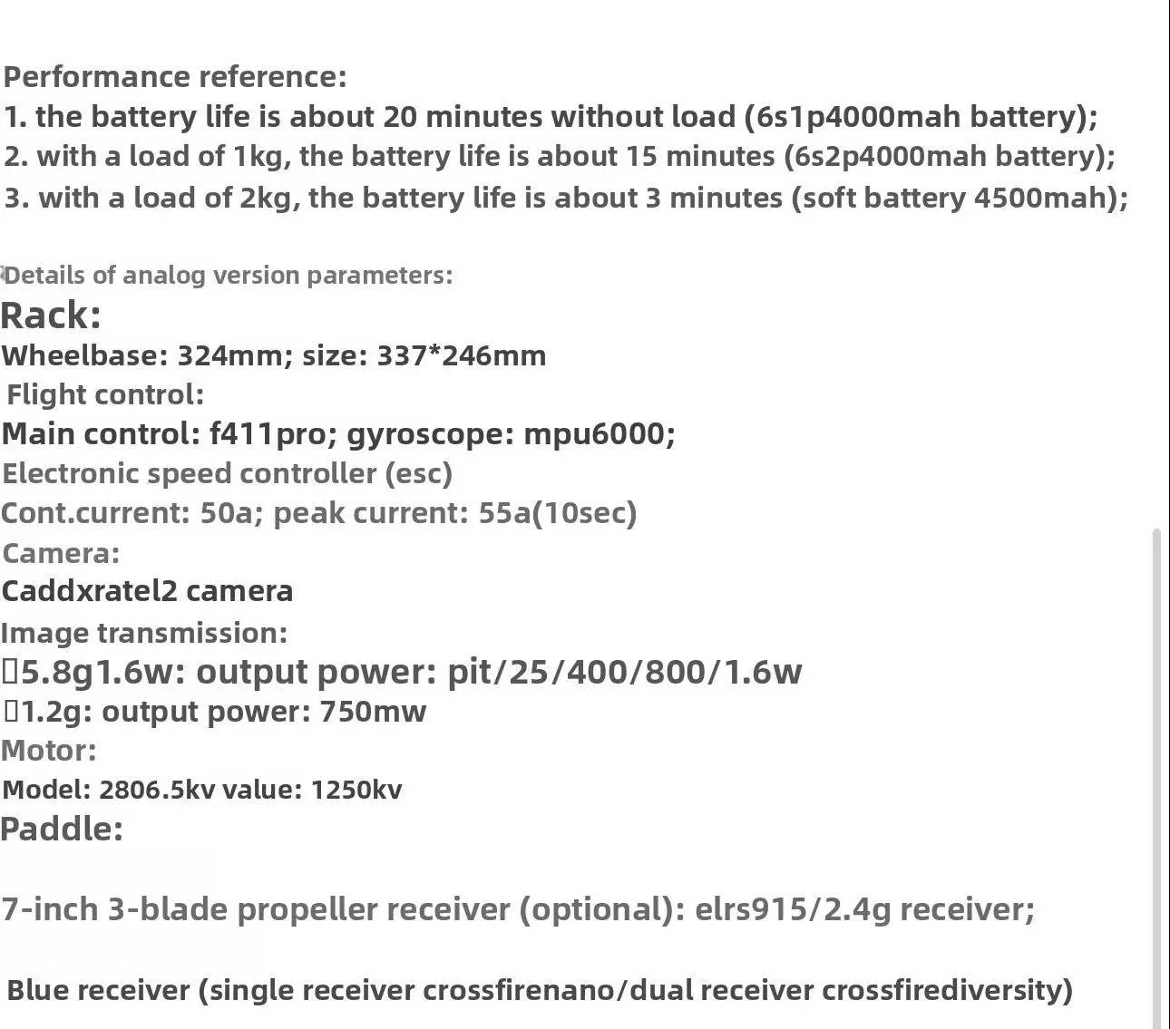 Drone FPV 7 inci dengan Panduan AI dan Transmisi Serat Optik