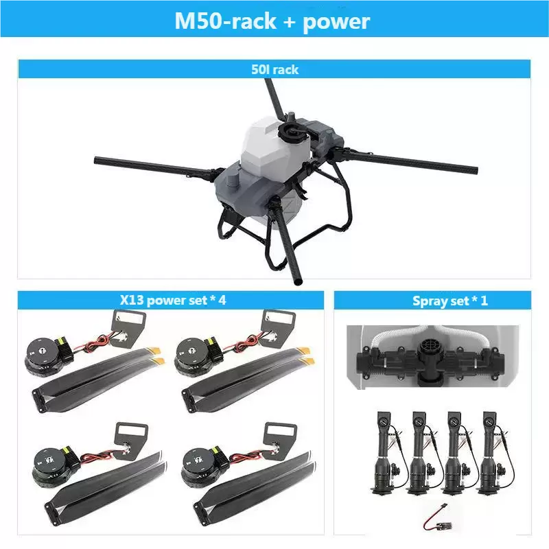 UAV Perlindungan Tanaman Pertanian M50