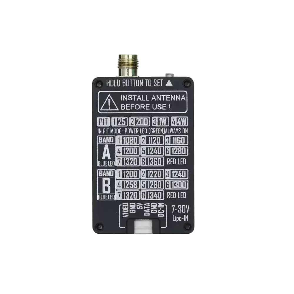 Set Pemancar Video FPV 1,3GHz 4W